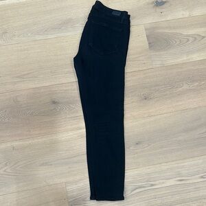 PAIGE Black Skinny Jeans Classic Fit
